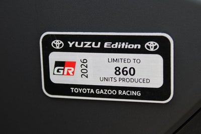 2026 Toyota GR86 GR86 Yuzu Edition
