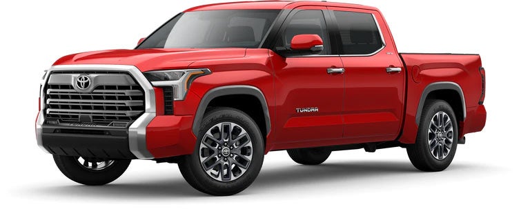 2022 Toyota Tundra Limited in Supersonic Red | Toyota of Laramie in Laramie WY