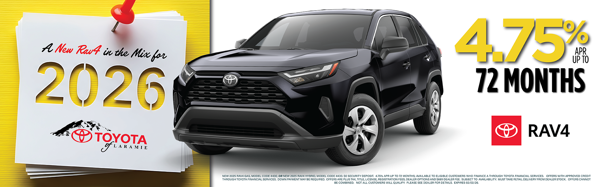 A New RAV4 in the Mix for 2026