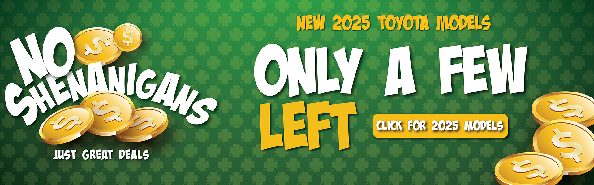 Great Deals on Remaining New 2025s