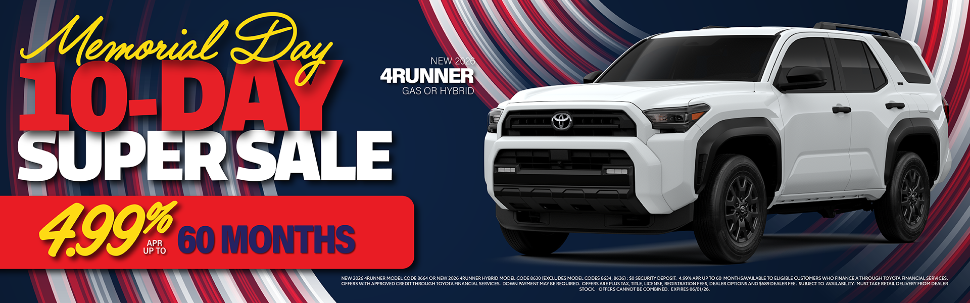 4Runner Super Sale Offer